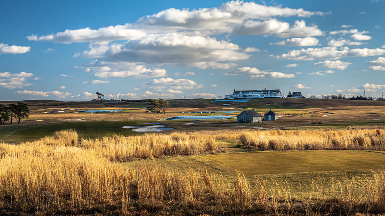 Shinnecock Hills golf course and fairway landscape