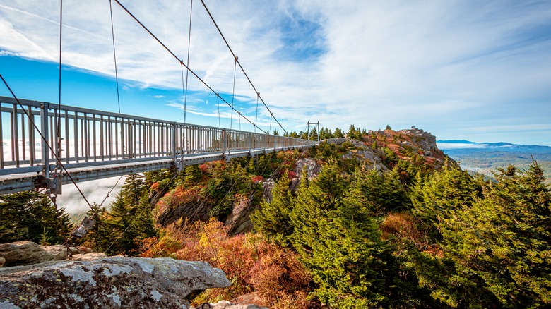 Mile High Swinging Bridge