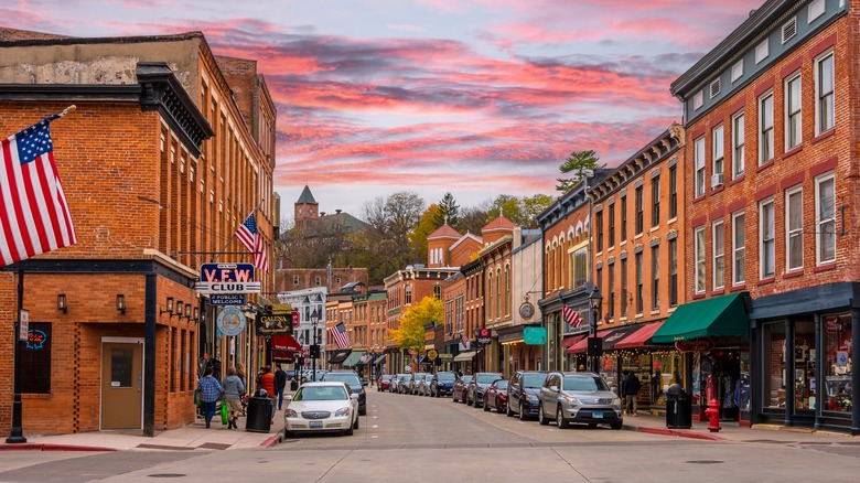 Main Street in Galena, Illinois