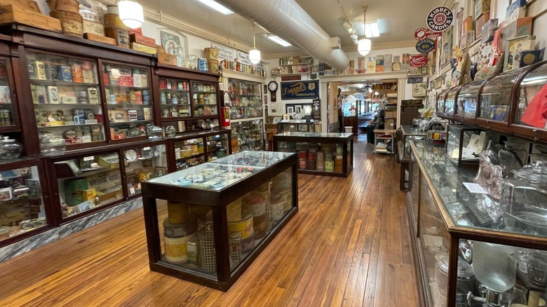 The Candy Museum at Schimpff's Confectionery, a family-owned candy store in Jeffersonville, Indiana