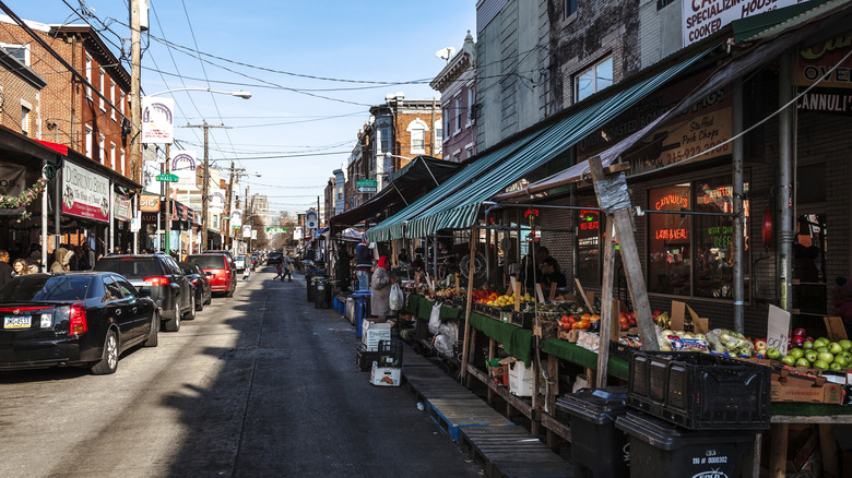 Italian Market in South Philadelphia