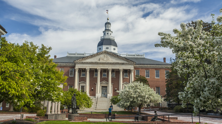 Maryland State House in Annapolis, Maryland