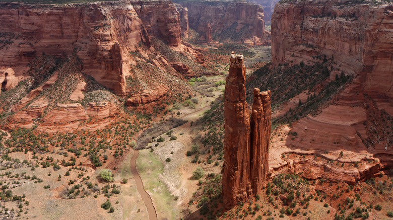 Spider Rock at Canyon de Chelly