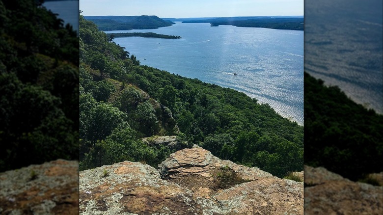 View from summit of Sugar Loaf Mountain