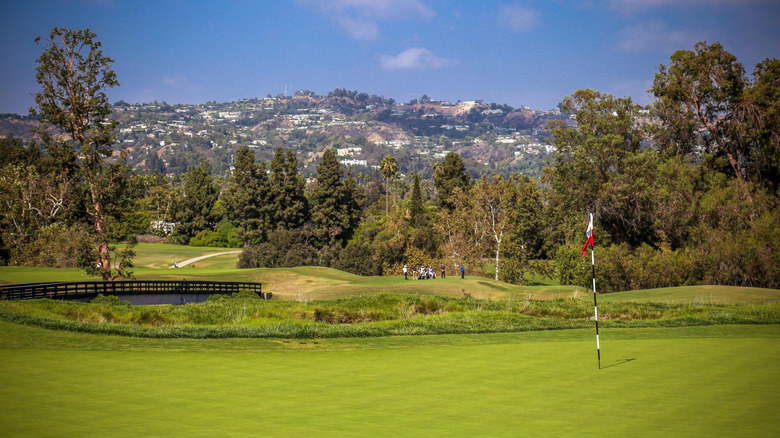 A golf course in Los Angeles