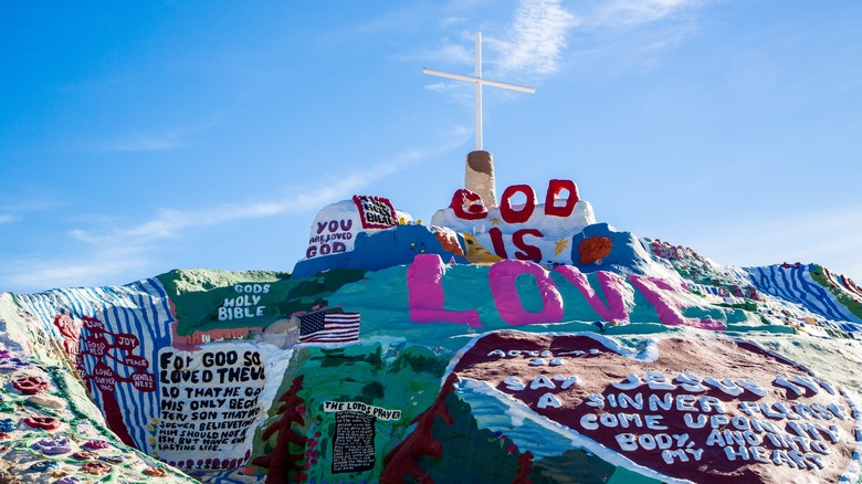 Salvation Mountain artistic exhibition