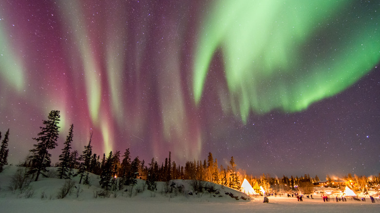 Yellowknife Canada Northern Lights