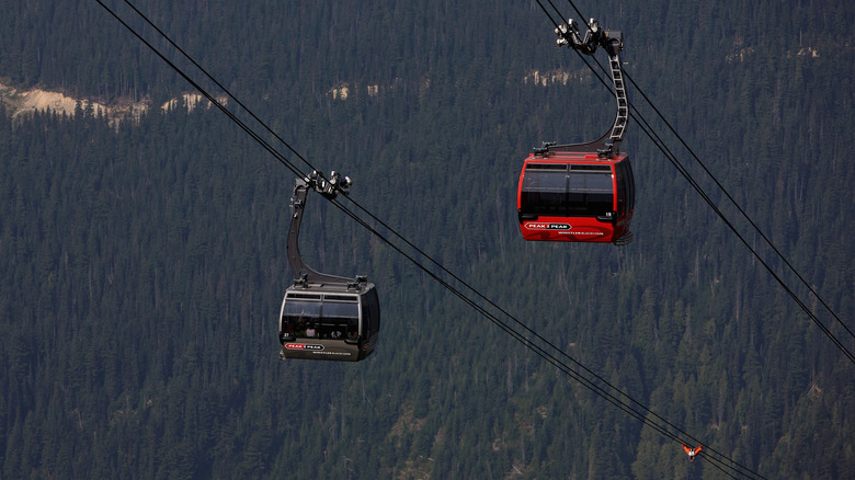 Peak 2 Peak Gondola in Whistler