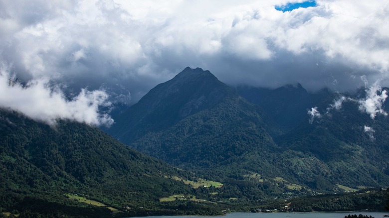 Clouds over Cochamó Valley