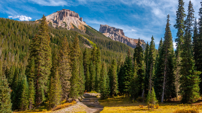 Mountain range in scenic Southeast Colorado