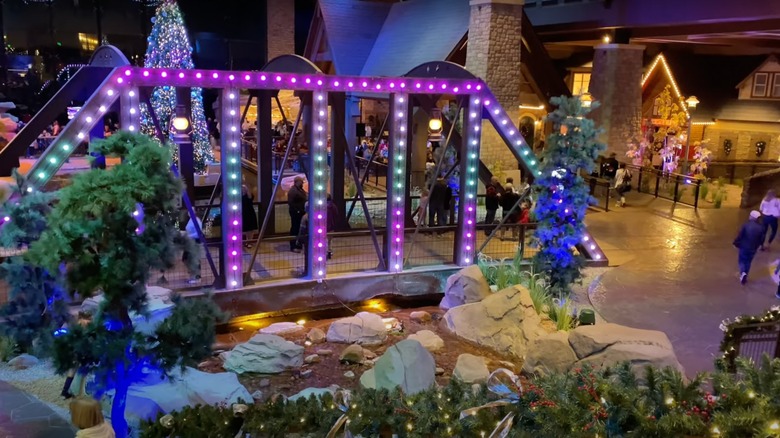 Interior decorations at Gaylord Rockies