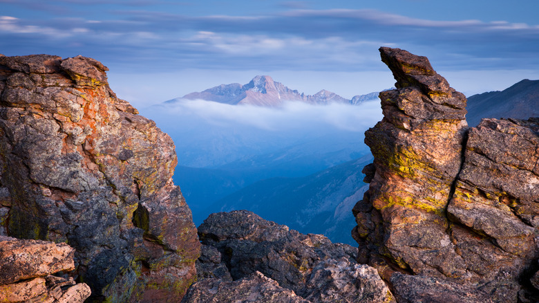 view of Longs Peak in Colorado