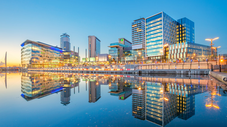 Manchester, England waterfront