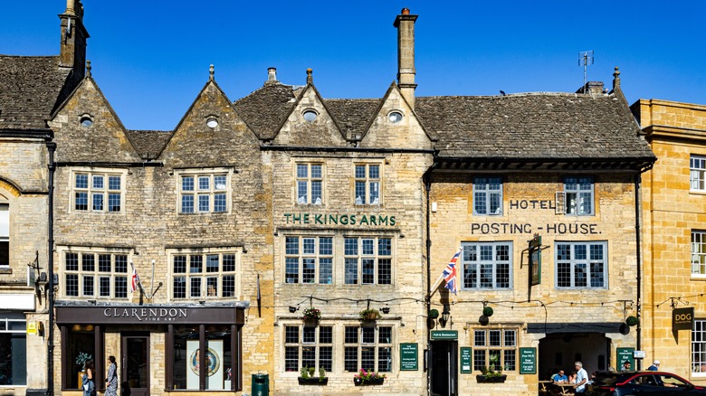 The streets of historic Stow-on-the-Wold