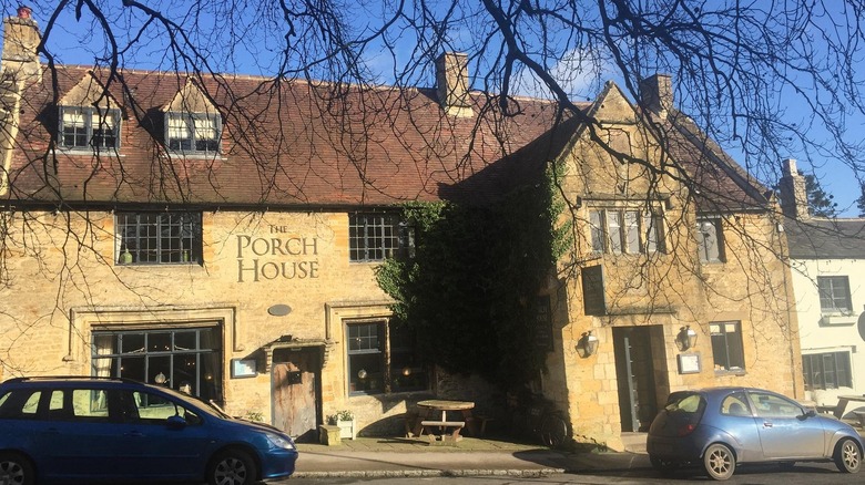 The front of The Porch House