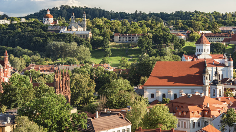 Churches in Vilnius, Lithuania