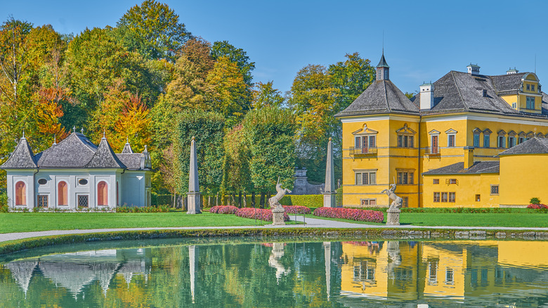 The grounds at Hellbrunn Palace