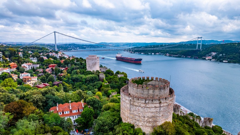 Rumeli Fortress and Bosphorus