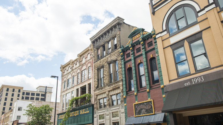 Downtown Paducah in the state of Kentucky