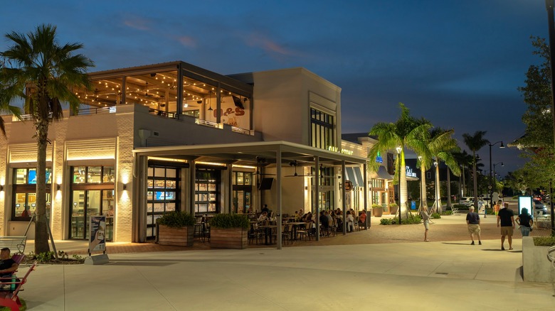 Wellen Park at sunset in North Port, Florida