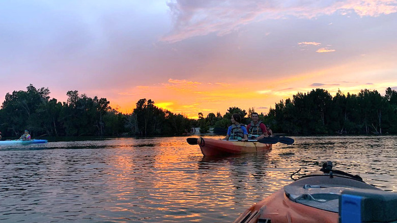 Sunset Kayaking