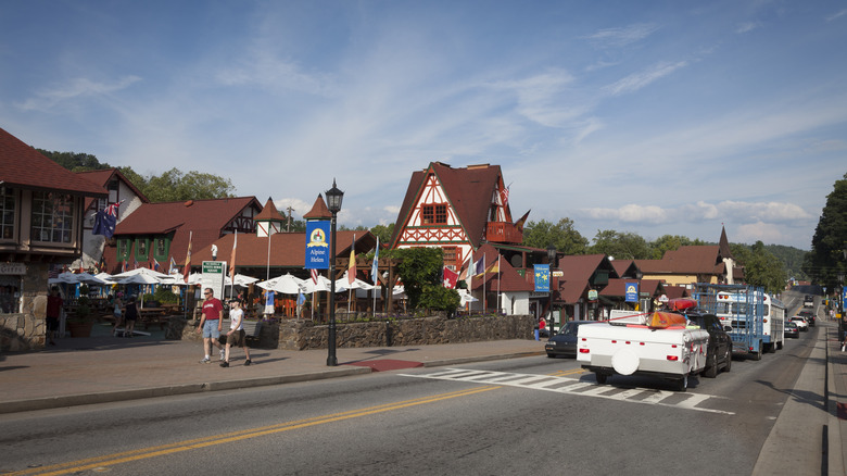 Bavarian-inspired town architecture