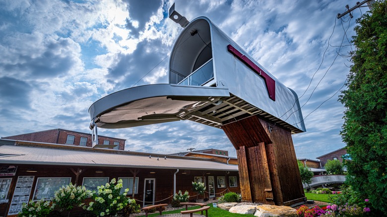 A large mailbox in Casey, IL