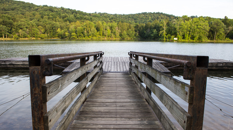 Dock at Grayson Lake State Park