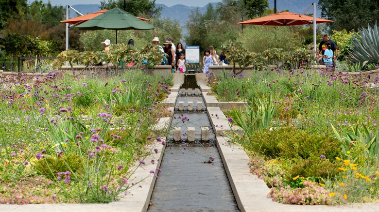 Fountain at The Huntington in San Marino