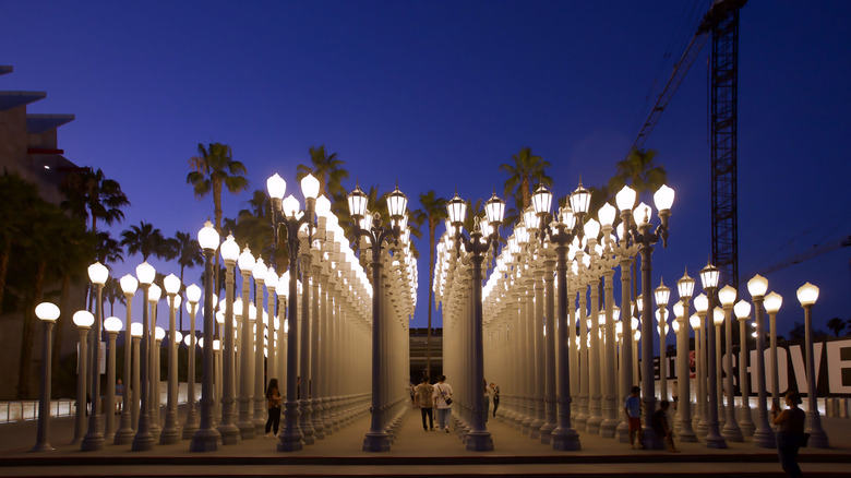 Urban Light in Los Angeles