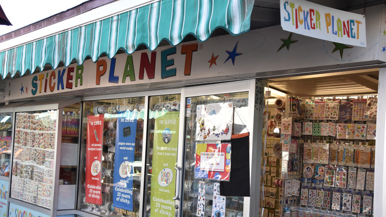 Sticker Planet at the Original Farmers Market, Los Angeles