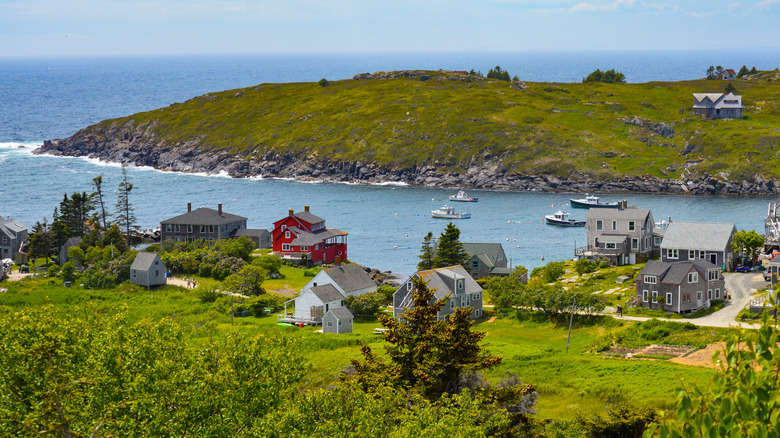 Monhegan harbor