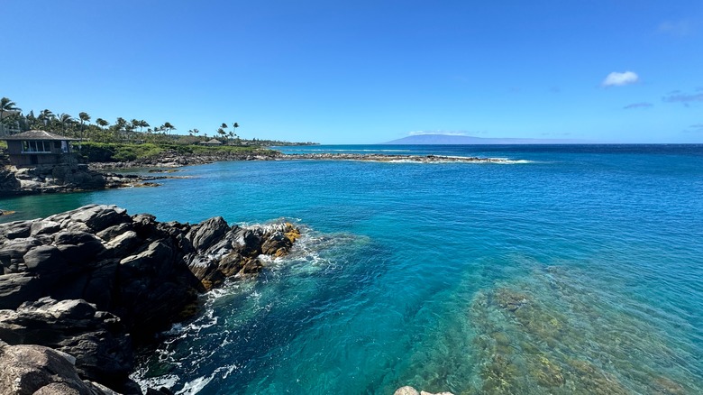 View from the Kapalua Coastal Trail, Maui