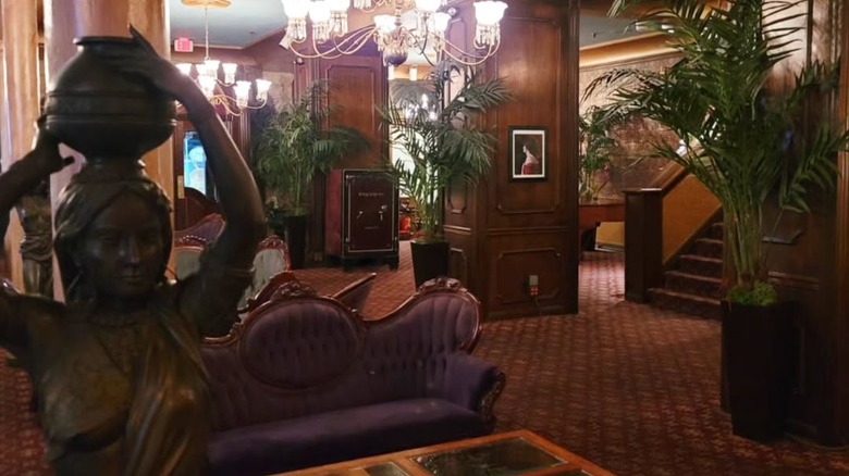 Lobby of Mizpah Hotel