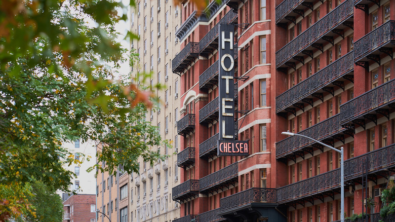 Hotel Chelsea exterior in New York City