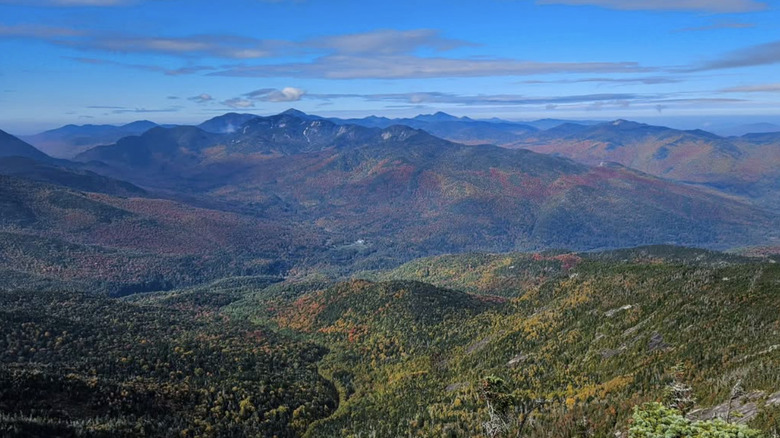 View from Rocky Peak Ridge in autumn