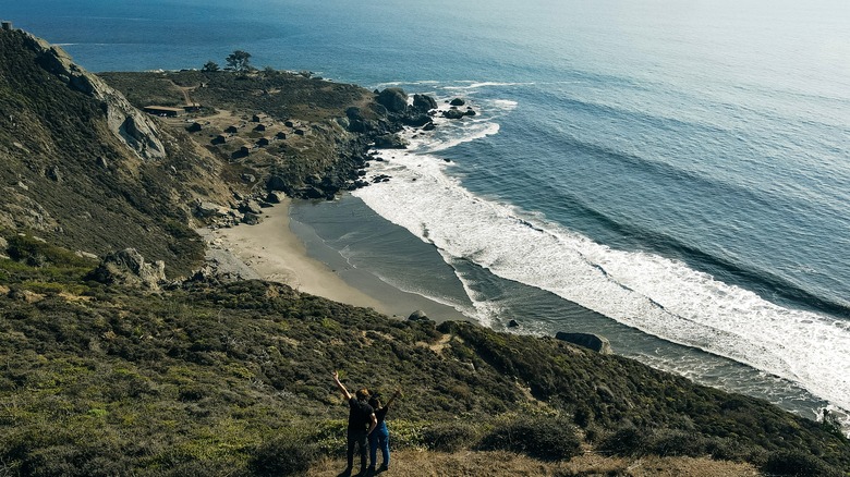 Couple at Stinson Beach, CA