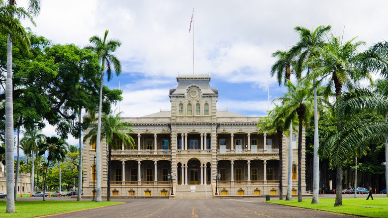 Iolani Palace Honolulu Oahu Hawaii