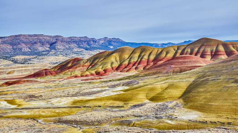 The Painted Hills in the John Day Fossil Beds