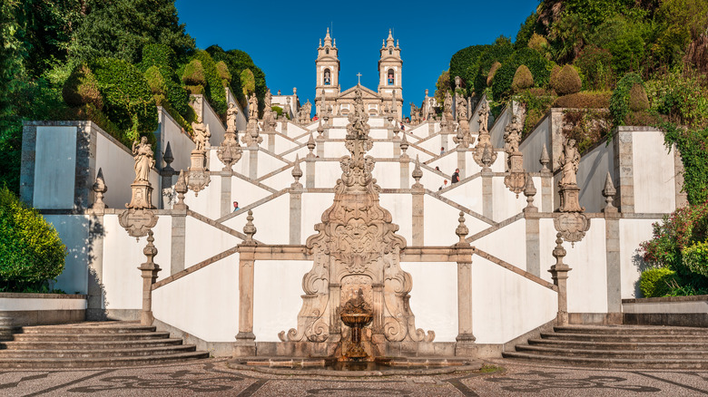 ancient sanctuary in Braga Portugal