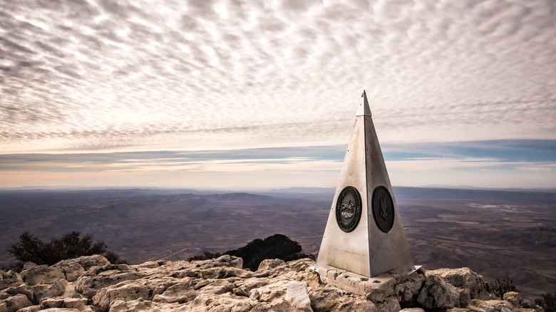 View from Guadalupe Peak Texas