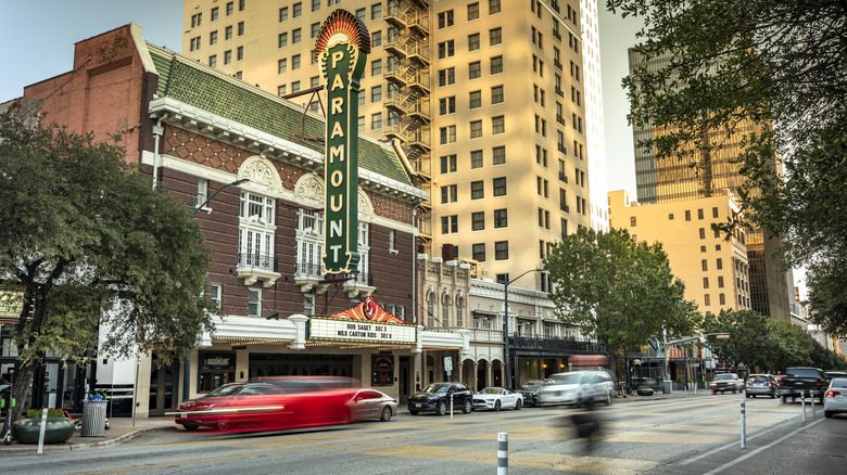 A street view of Austin, Texas