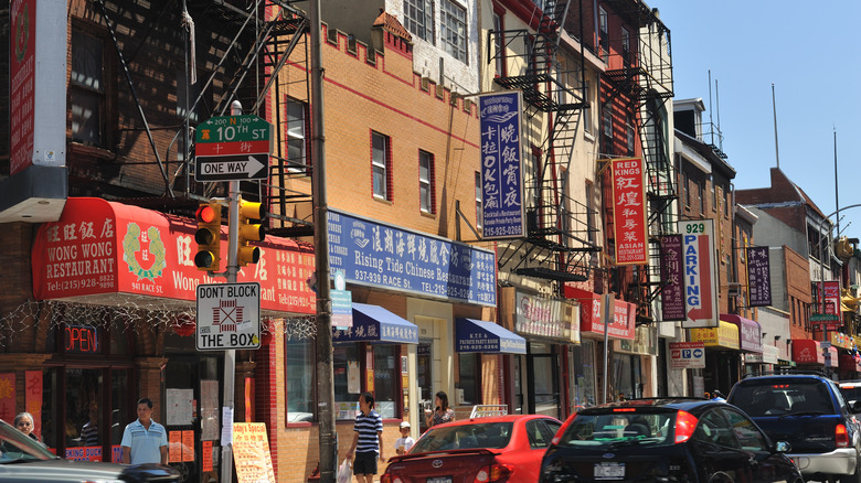 Race Street in Philadelphia's Chinatown