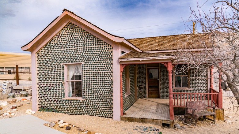 Tom Kelly Bottle House in Rhyolite