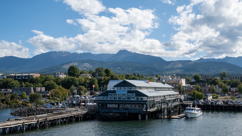 View of Port Angeles harbor