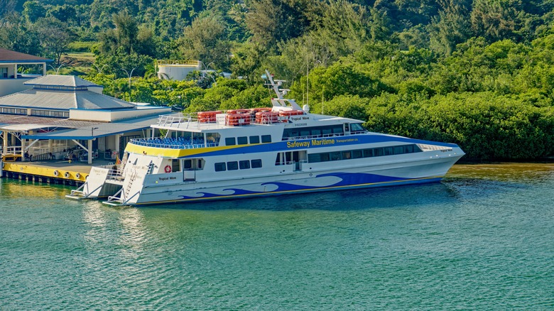 Ferry to get to Bay Islands