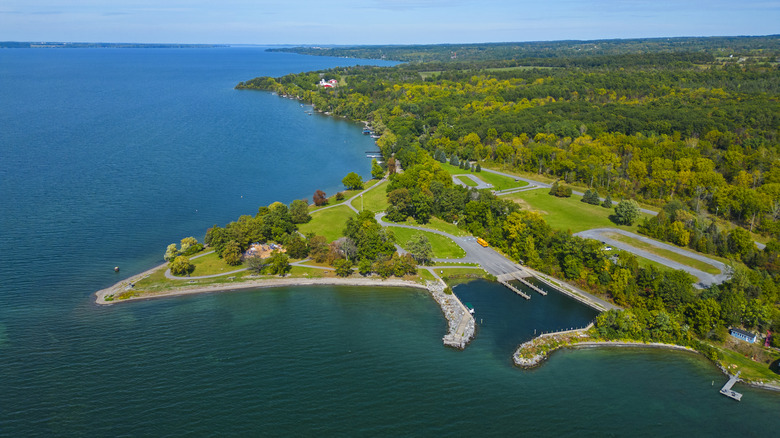 Finger Lakes and forests