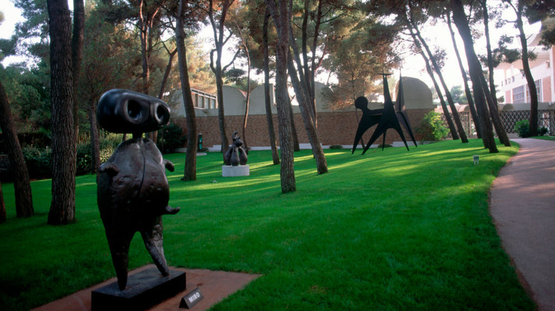 Sculpture garden at Fondation Maeght