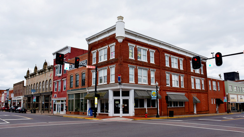 Street view in Culpeper, Virginia