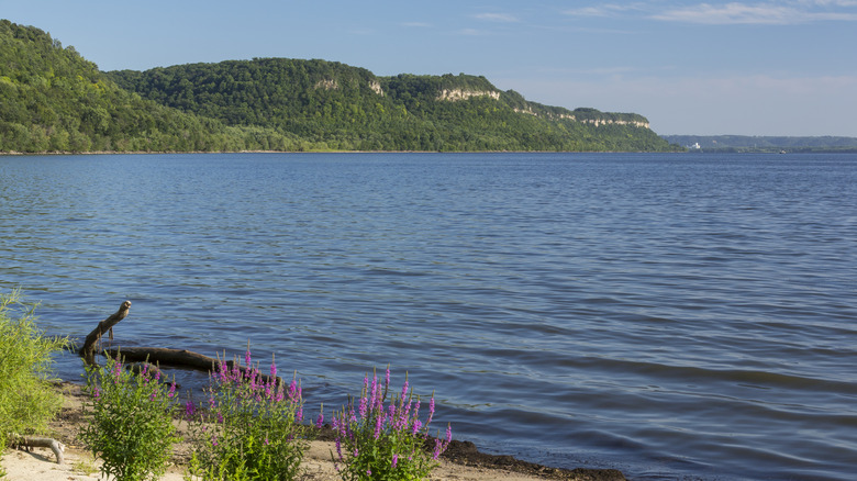 The shores of Lake Pepin